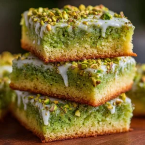 Pistachio Pudding Sugar Cookie Bars Recipe