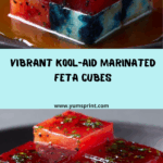 Kool-Aid Color Shock Feta Cubes in Olive Oil Recipe