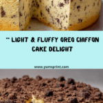 Oreo Chiffon Cake Recipe
