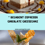 Creamy Espresso-Infused Chocolate Cheesecake Delight Recipe