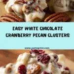 White Chocolate Cranberry Pecan Clusters Recipe
