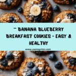 Banana Blueberry Breakfast Cookies Recipe