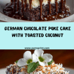te Poke Cake with Coconut-Pecan Goodness Recipe