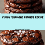 Fudgy Brownie Cookies Recipe