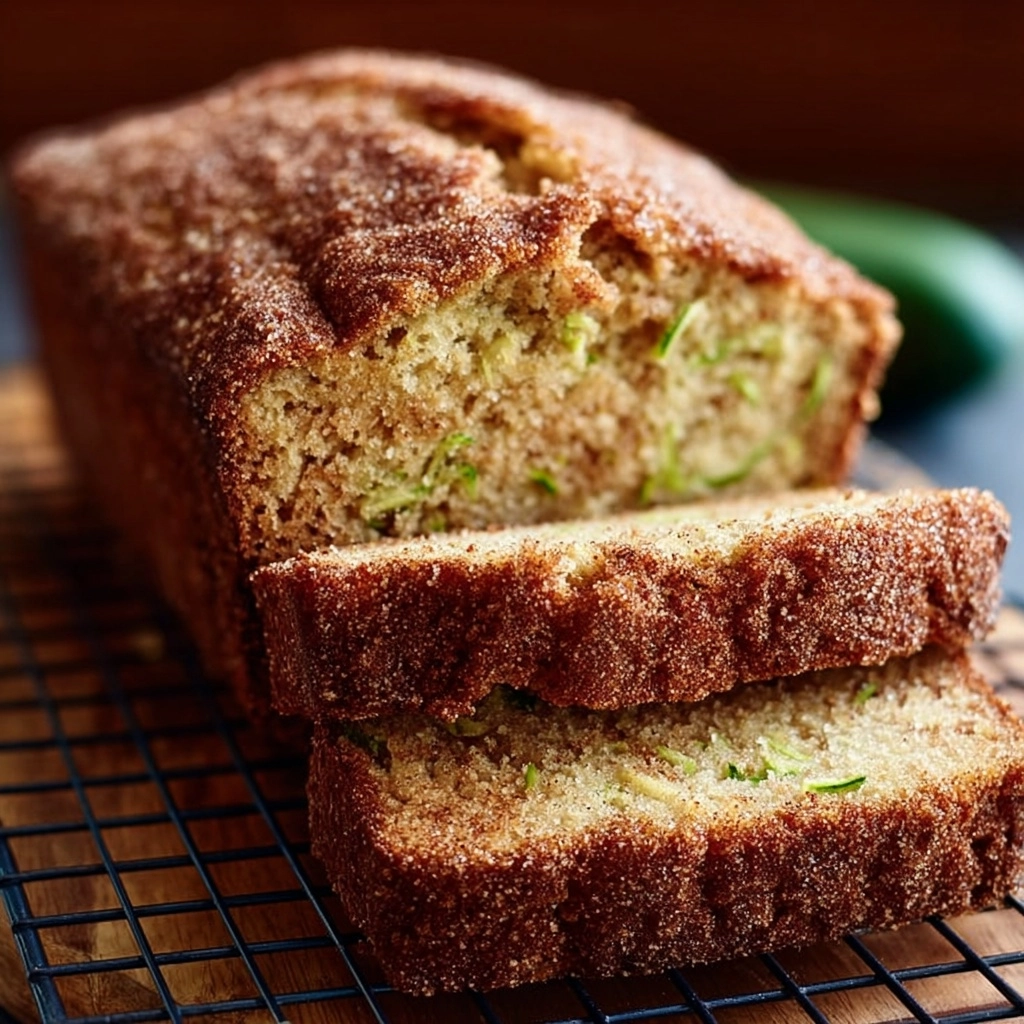 Snickerdoodle Zucchini Bread Recipe - Recipe Image