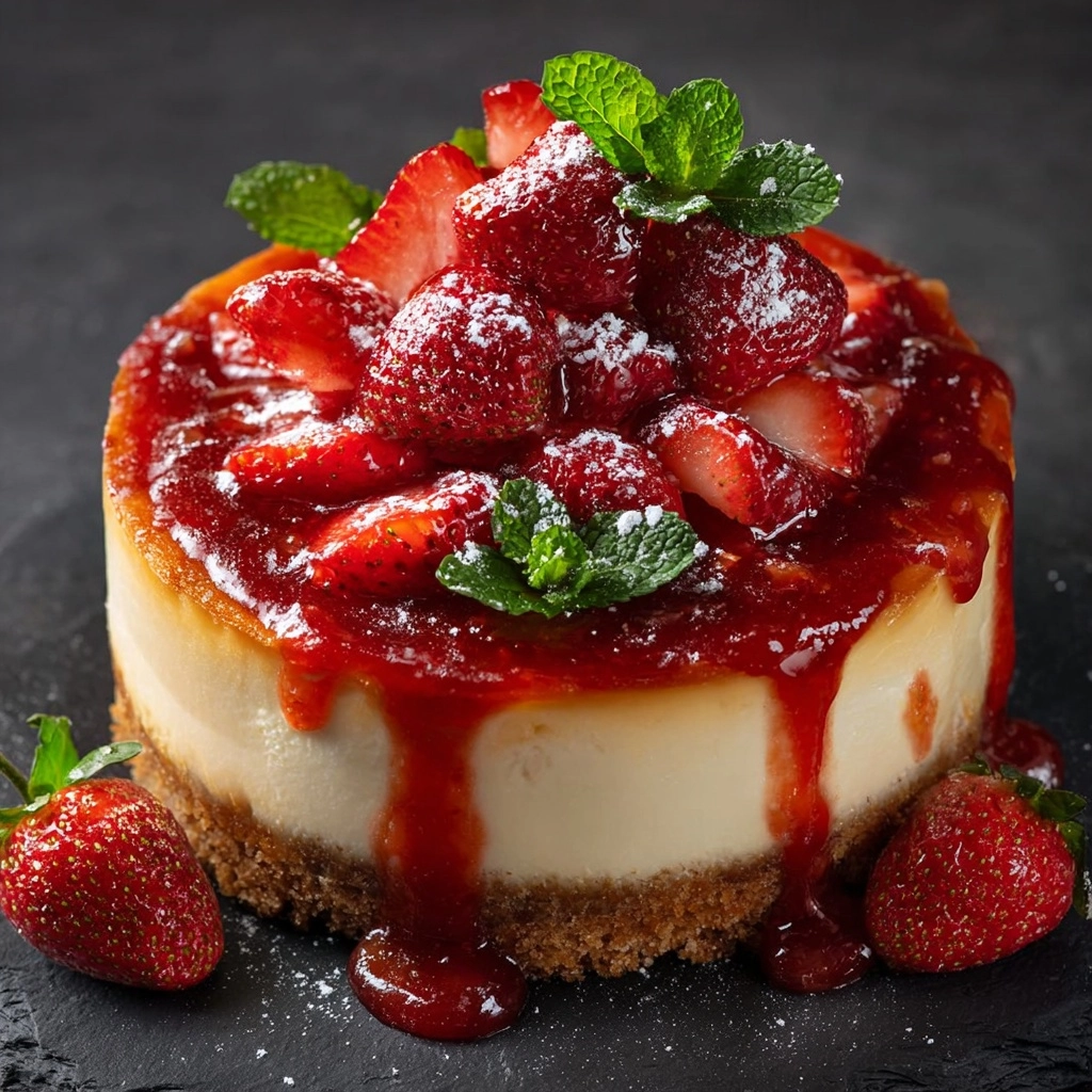 Creamy Strawberry Vanilla Delight Recipe - Recipe Image