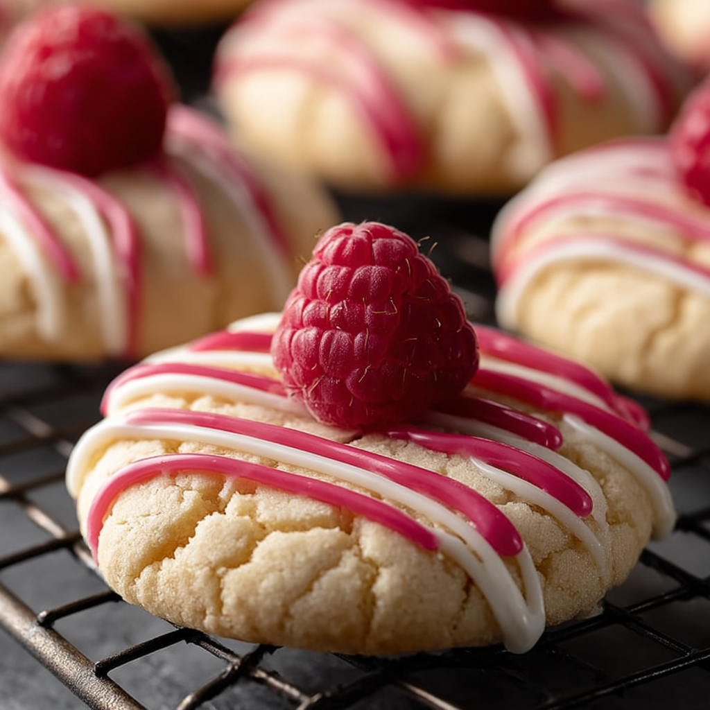 Raspberry Lemon Cookies Recipe - Recipe Image