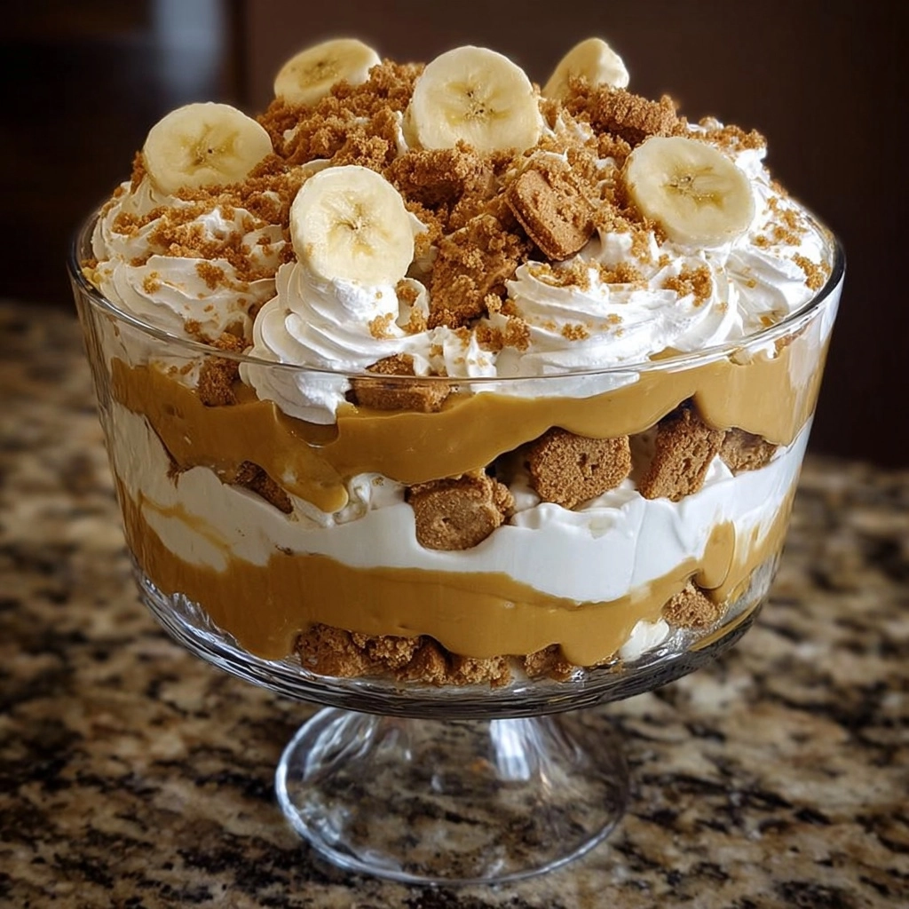 Peanut Butter Banana Trifle Recipe