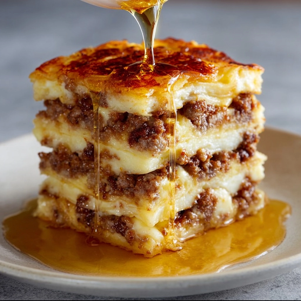 Pancake Sausage Casserole Bake Recipe 3 Pancake Sausage Casserole Bake Recipe - Recipe Image