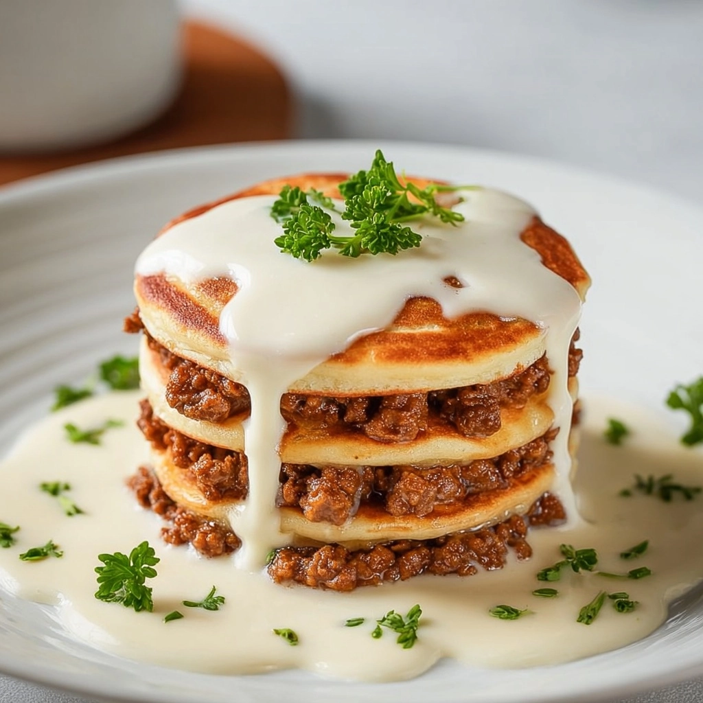 Beef Pancakes Recipe