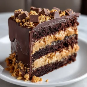 Chocolate Peanut Butter Cup Cake Delight Recipe