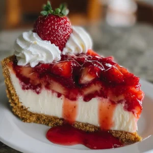 Strawberry Cream Cheese Chill Pie Recipe