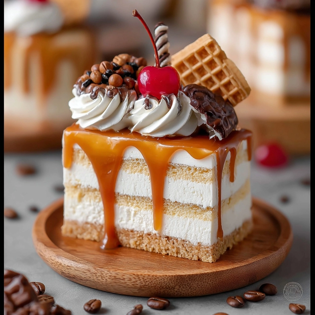 Caramel Drip Cheesecake Recipe