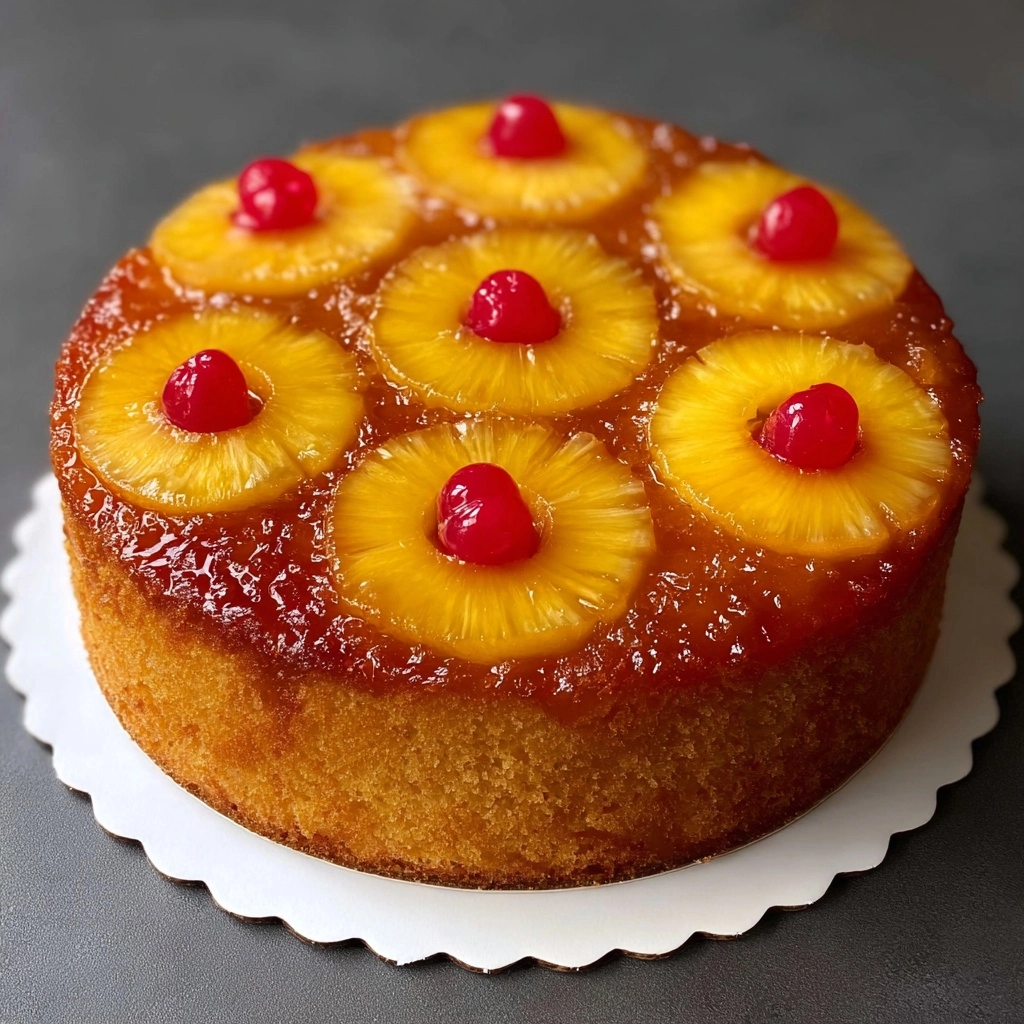 Pineapple Upside Down Cake Recipe