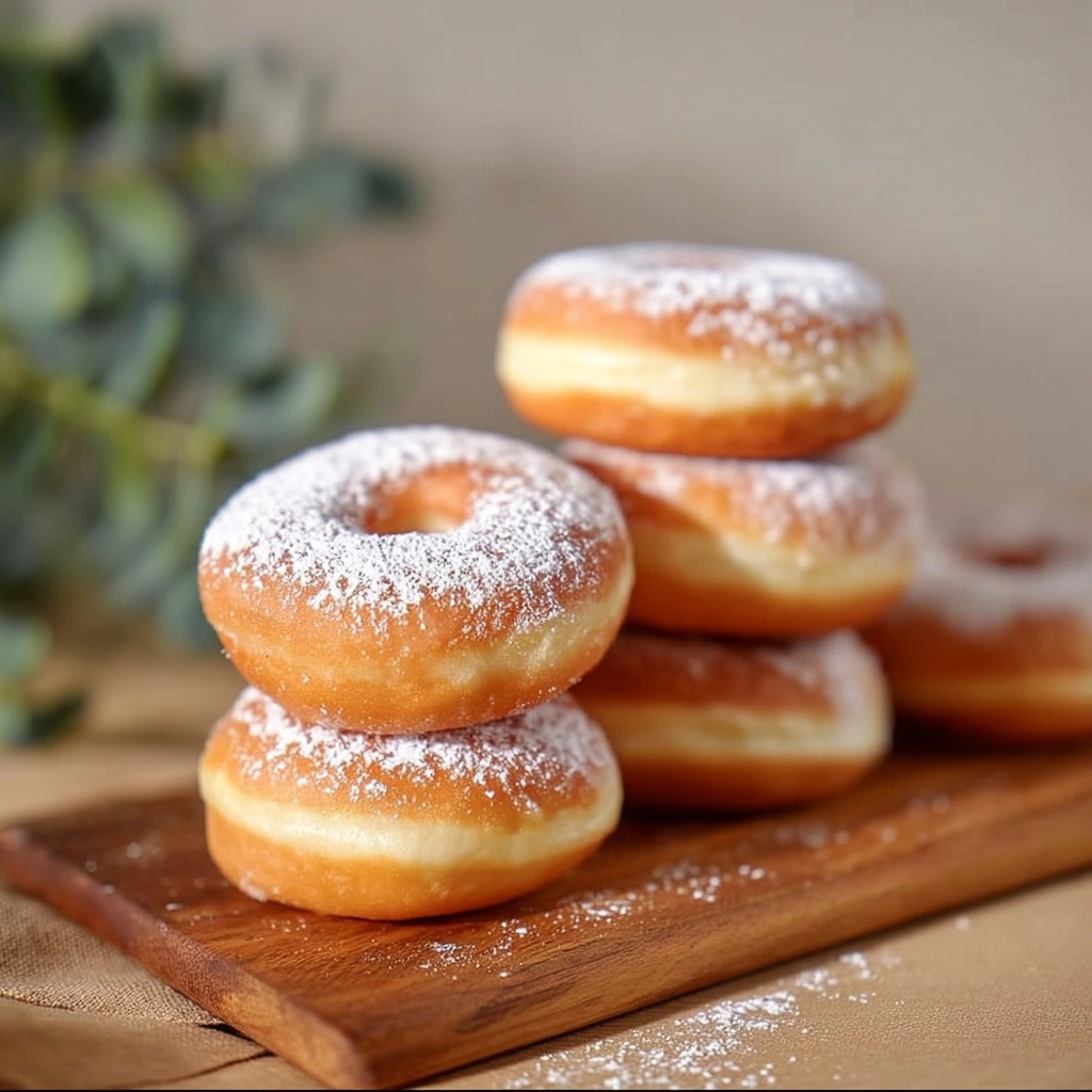 Pillow Ring Doughnuts Recipe 2 Pillow Ring Doughnuts Recipe - Recipe Image
