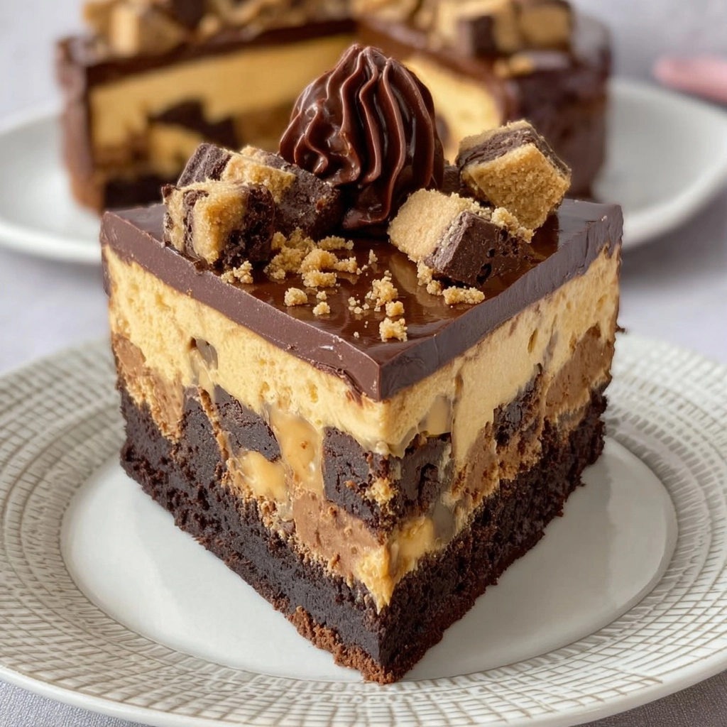 Reese’s Peanut Butter Earthquake Cake Recipe