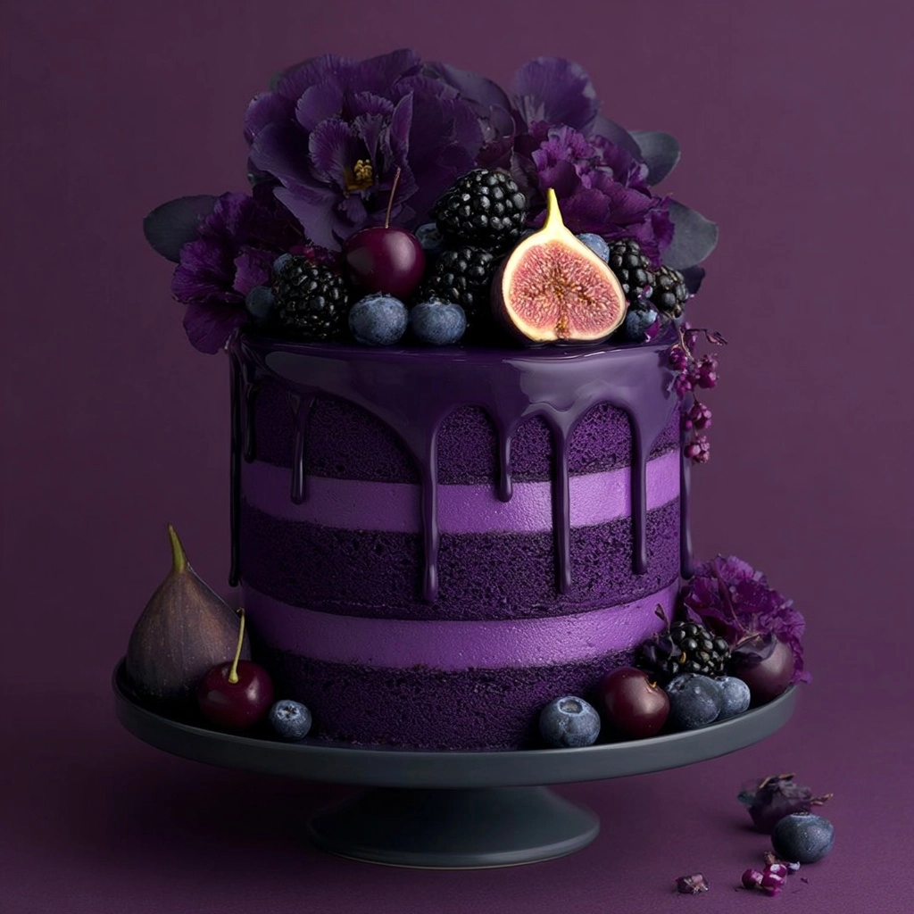 Ube Layer Cake Recipe (Purple Yam Cake) Recipe - Recipe Image