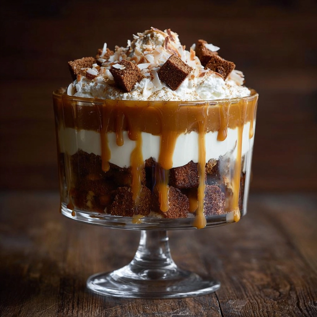 Caramel Gingerbread Trifle Recipe