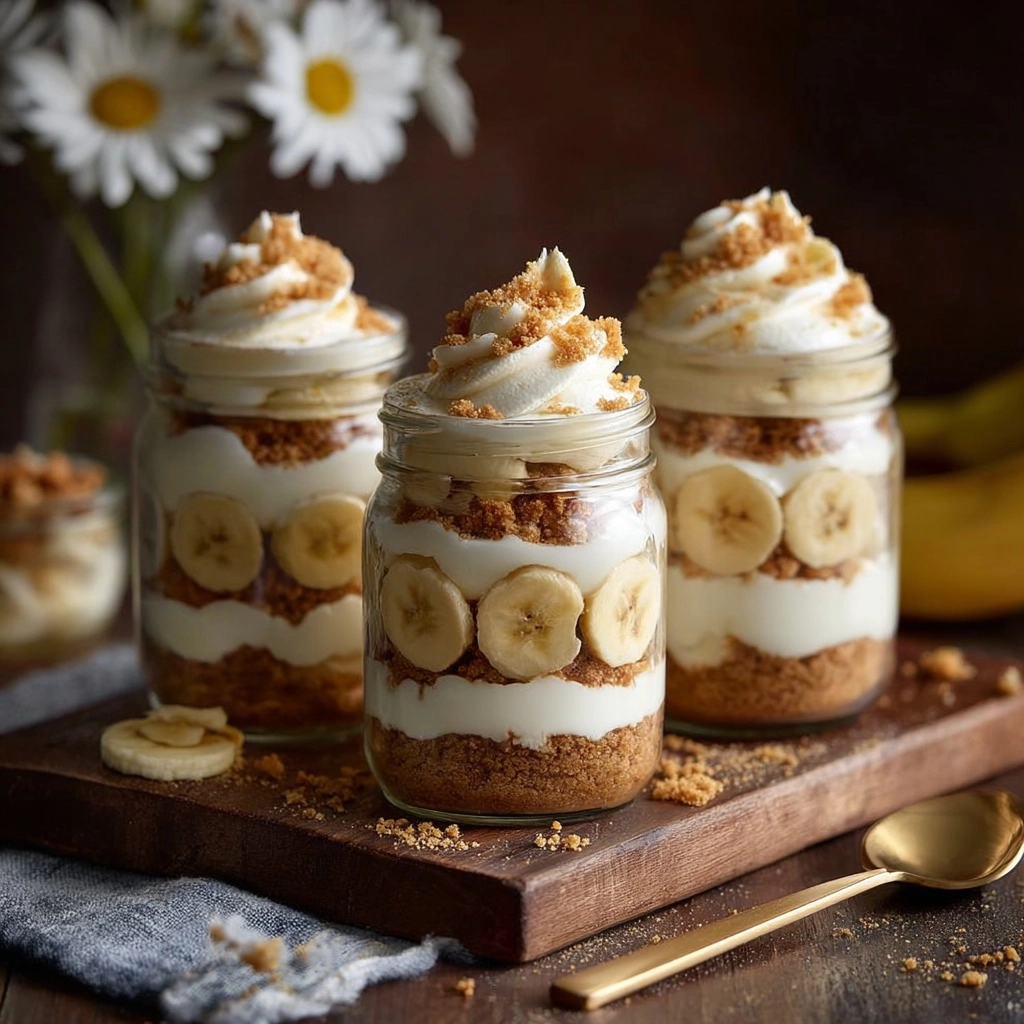 Banana Cream Pie Parfaits (in a Jar) Recipe