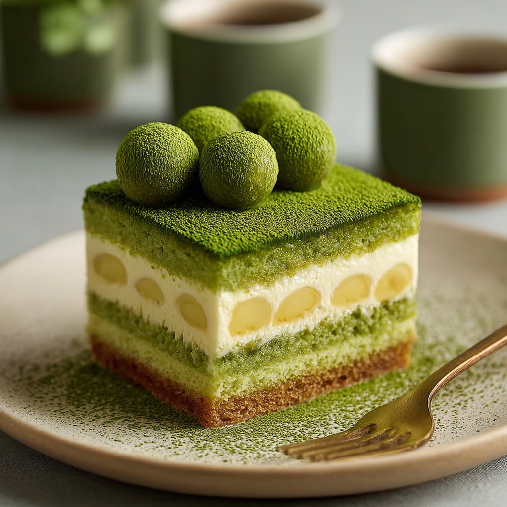 Matcha Tiramisu Recipe - Recipe Image