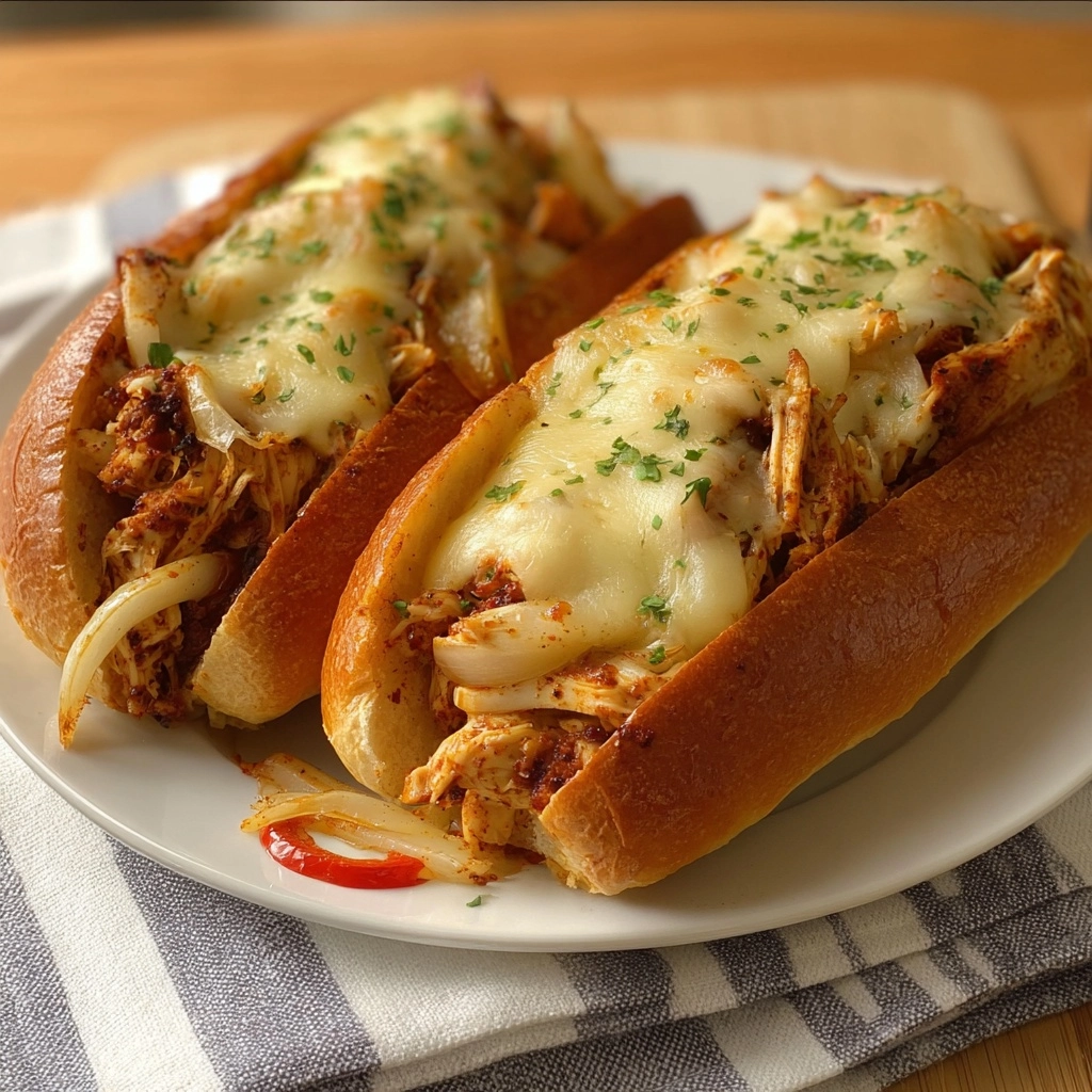 Loaded Chicken Subs Recipe