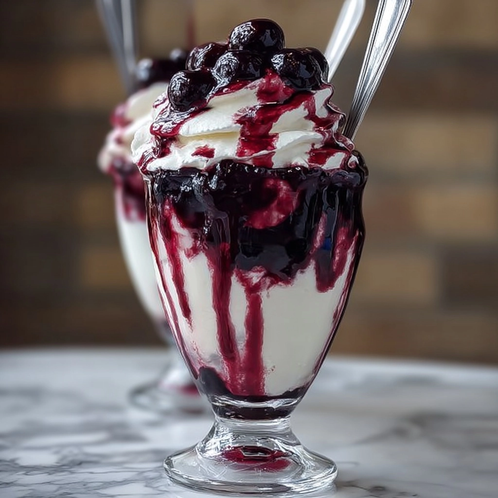 Berry Ice Cream Sundae with Vanilla & Whipped Cream Recipe 2 Berry Ice Cream Sundae with Vanilla & Whipped Cream Recipe - Recipe Image