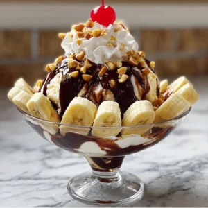 Classic Banana Split Sundae Recipe