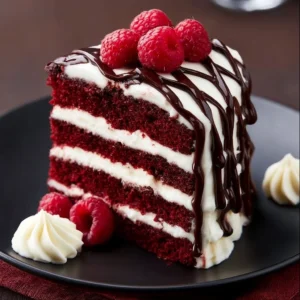 Red Velvet Cake with Cream Cheese Frosting Recipe