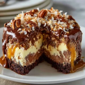 Turtle Cheesecake** Recipe