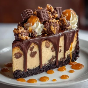 Reese's Peanut Butter Cup Cheesecake** Recipe