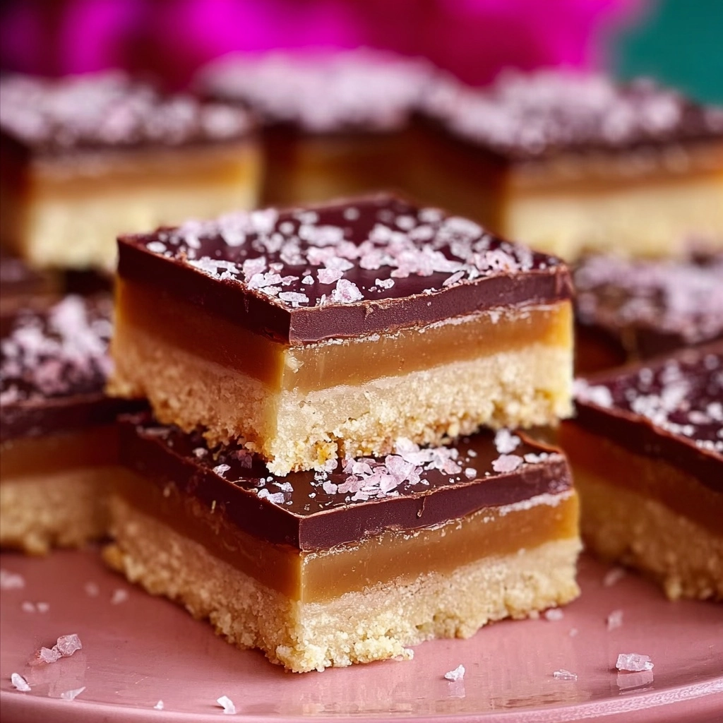 Millionaire Shortbread Bars Recipe - Recipe Image