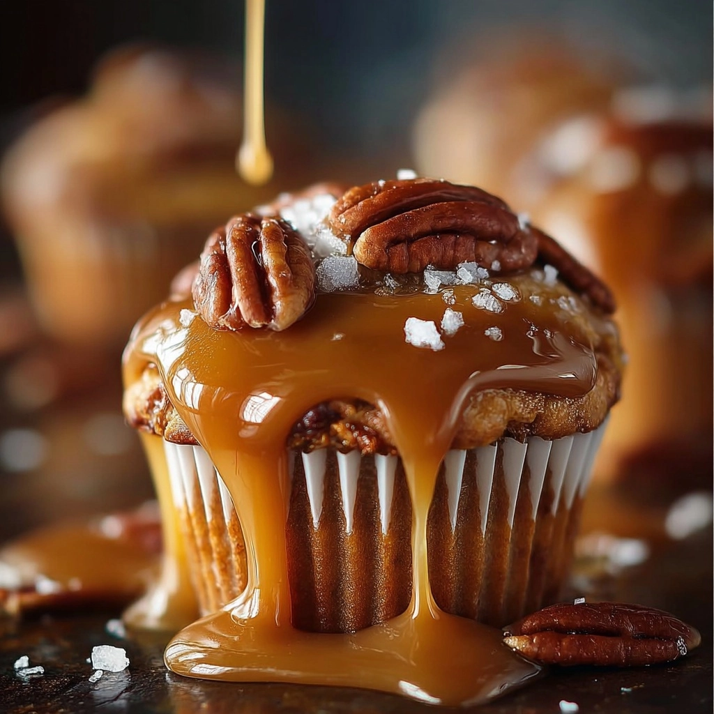 Pecan Caramel Cupcakes Recipe - Recipe Image