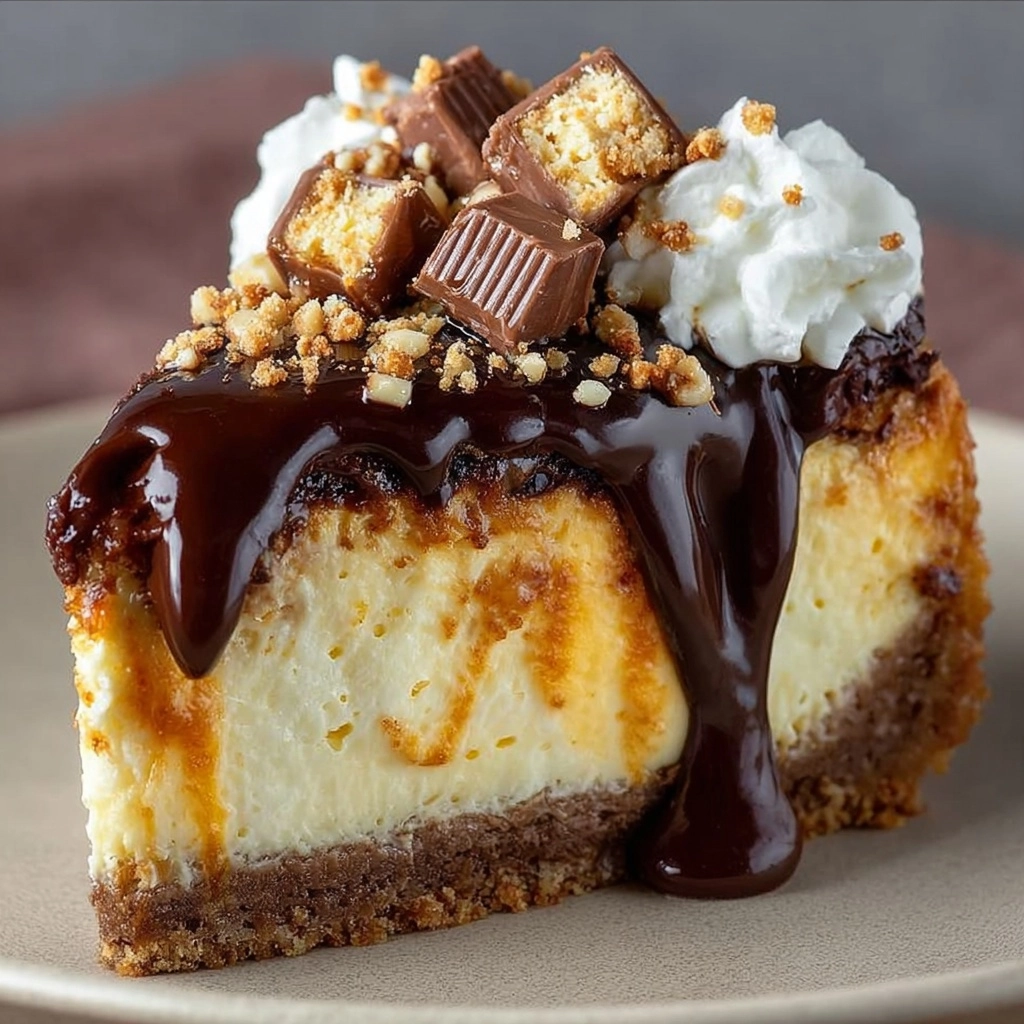 Decadent Chocolate Peanut Cheesecake Recipe 2 Decadent Chocolate Peanut Cheesecake Recipe - Recipe Image