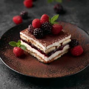 Berry Mascarpone Dessert Bars Recipe