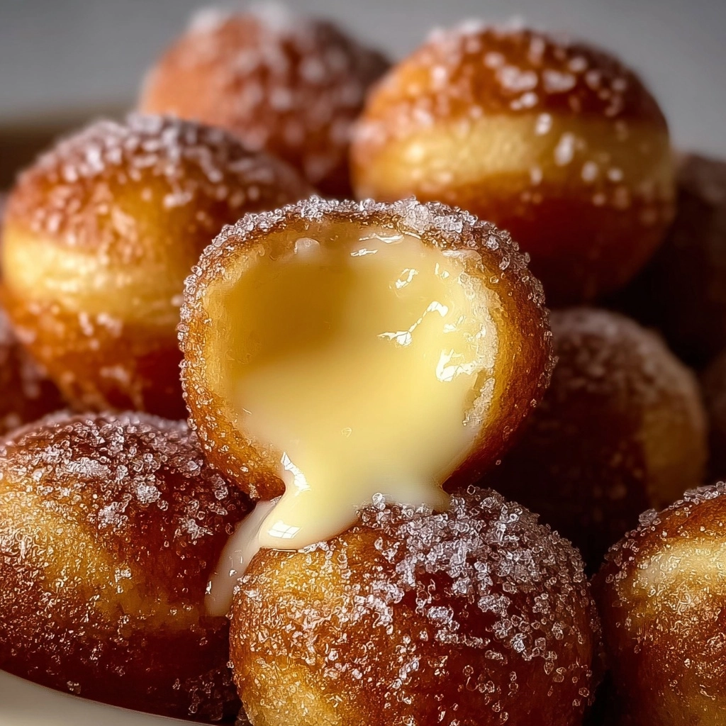 Crème Brûlée Donut Holes Recipe