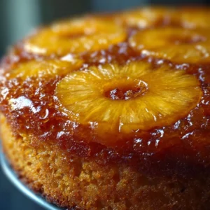 Pineapple Upside-Down Cake Recipe