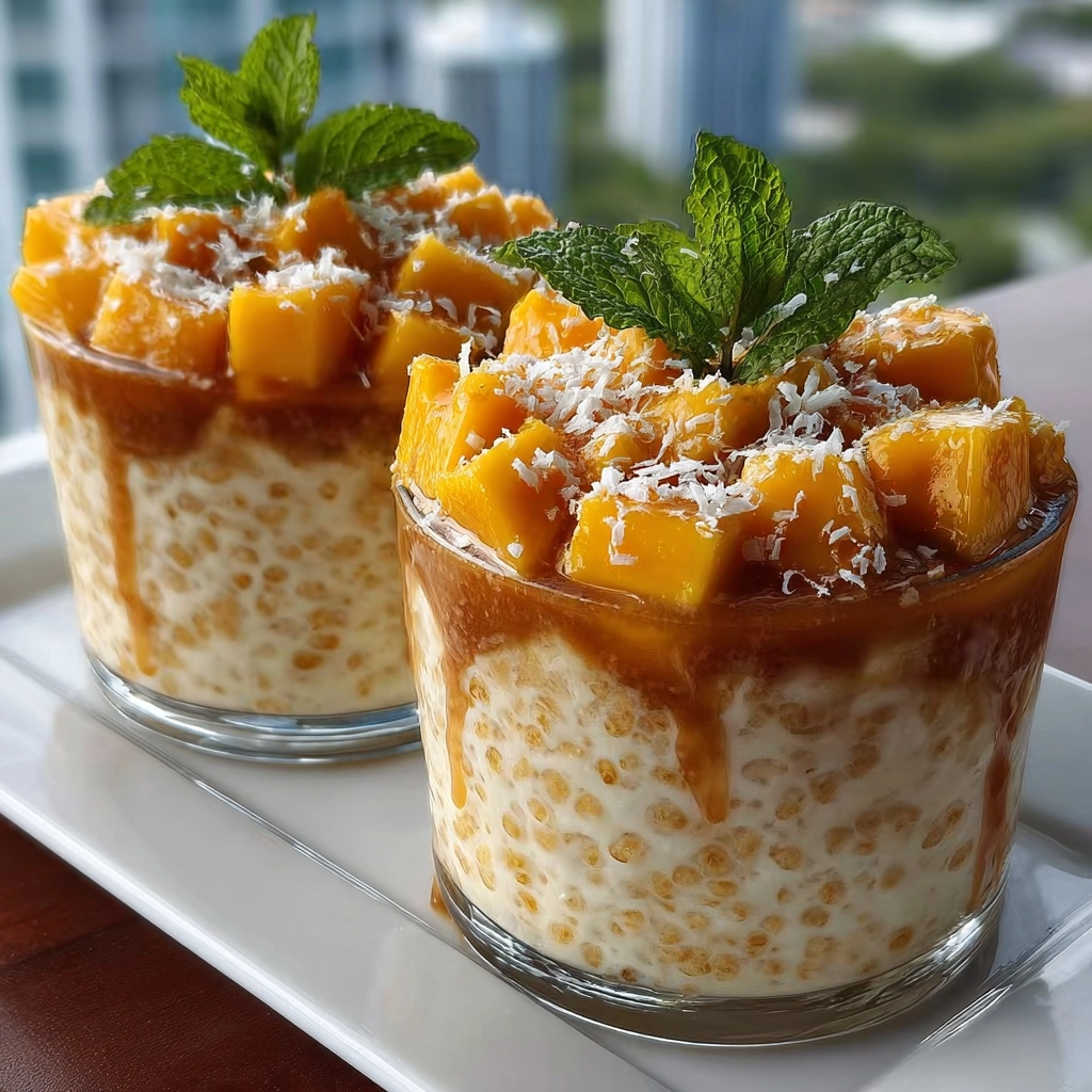 Mango Sticky Rice Parfaits Recipe