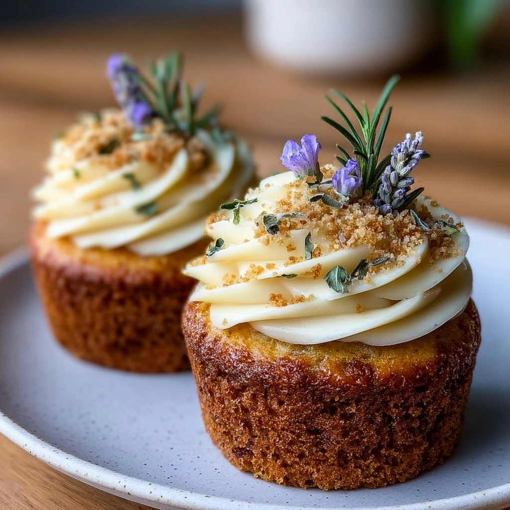 Honey Lavender Cupcakes Recipe - Recipe Image