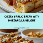 Cheesy Garlic Bread with Mozzarella Recipe