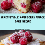 Raspberry Snack Cake Recipe