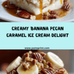 Banana Pecan Caramel Ice Cream Recipe
