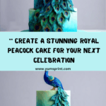 Royal Peacock Cake Recipe