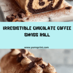 Chocolate Coffee Swiss Roll Recipe