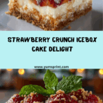 Strawberry Crunch Icebox Cake Recipe