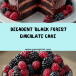 Black Forest Chocolate Cake** Recipe