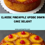 Pineapple Upside Down Cake Recipe