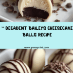 Baileys Cheesecake Balls Recipe