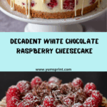 White Chocolate Raspberry Cheesecake Recipe