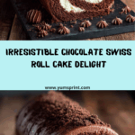 Chocolate Swiss Roll Cake Recipe
