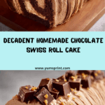 Chocolate Swiss Roll Cake Recipe
